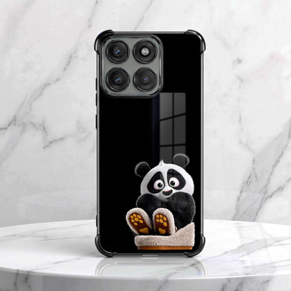 Motorola Edge 70 5G Cute Panda Airbags Printed Back Case