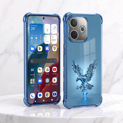 Oppo A5 Pro 5G Blue Eagle Airbags Printed Back Case