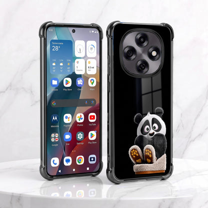 Oppo F31 Pro 5G Cute Panda Airbags Printed Back Case