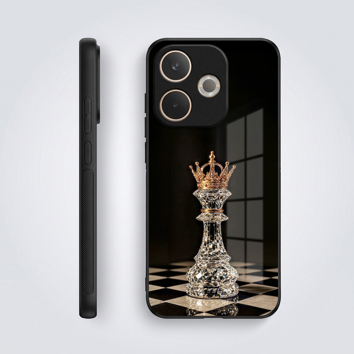 Oppo A5 Pro 5G Royal Chess King Acrylic Glass Back Case