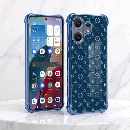 Nothing Phone 2 Pro 5G Luxury Monogram Blue Airbags Printed Back Case
