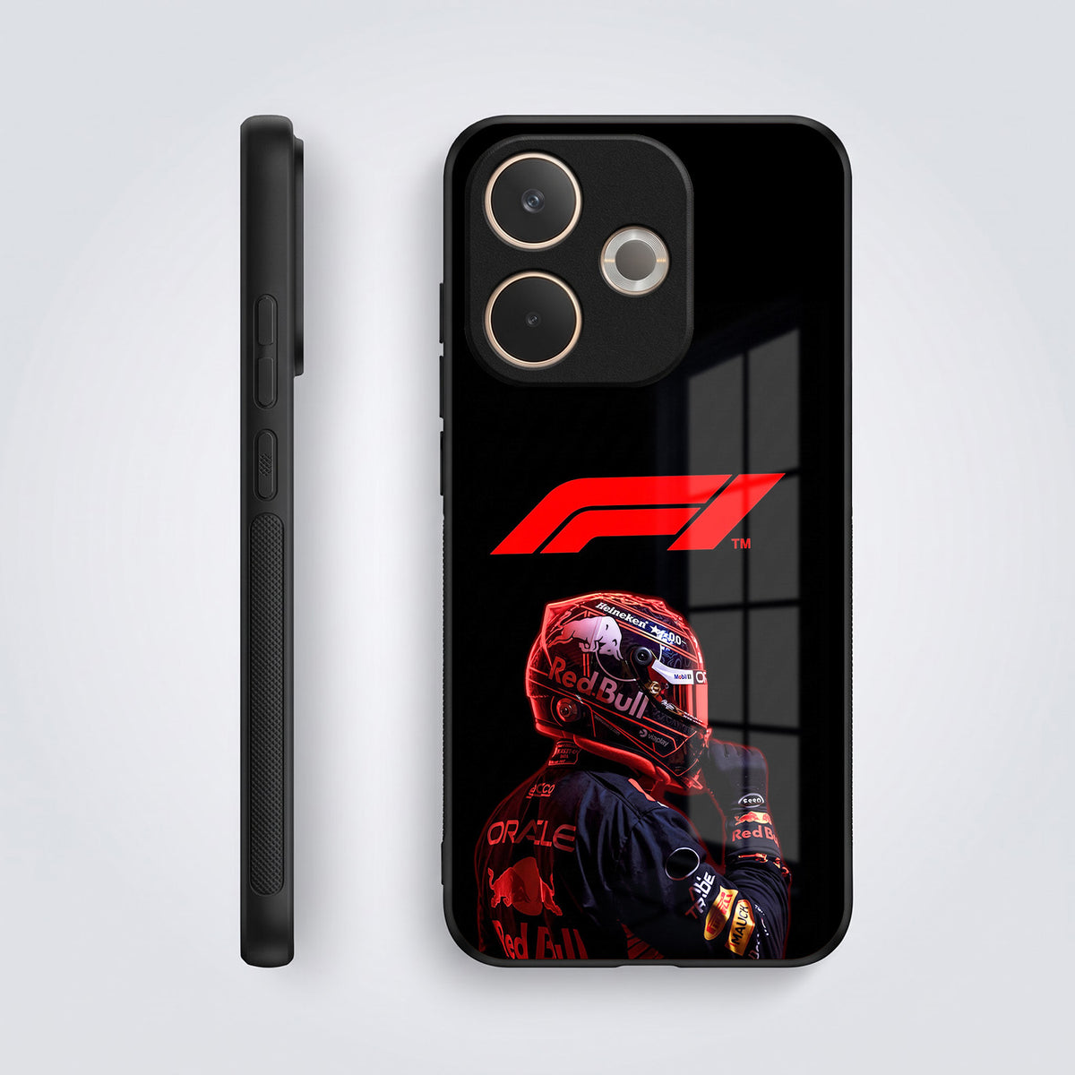 Oppo A5 Pro 5G F1 Racing Car Driver Acrylic Glass Back Case