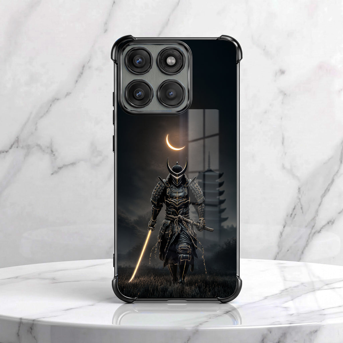 Motorola Edge 60 Pro 5G Samurai Warrior Airbags Printed Back Case