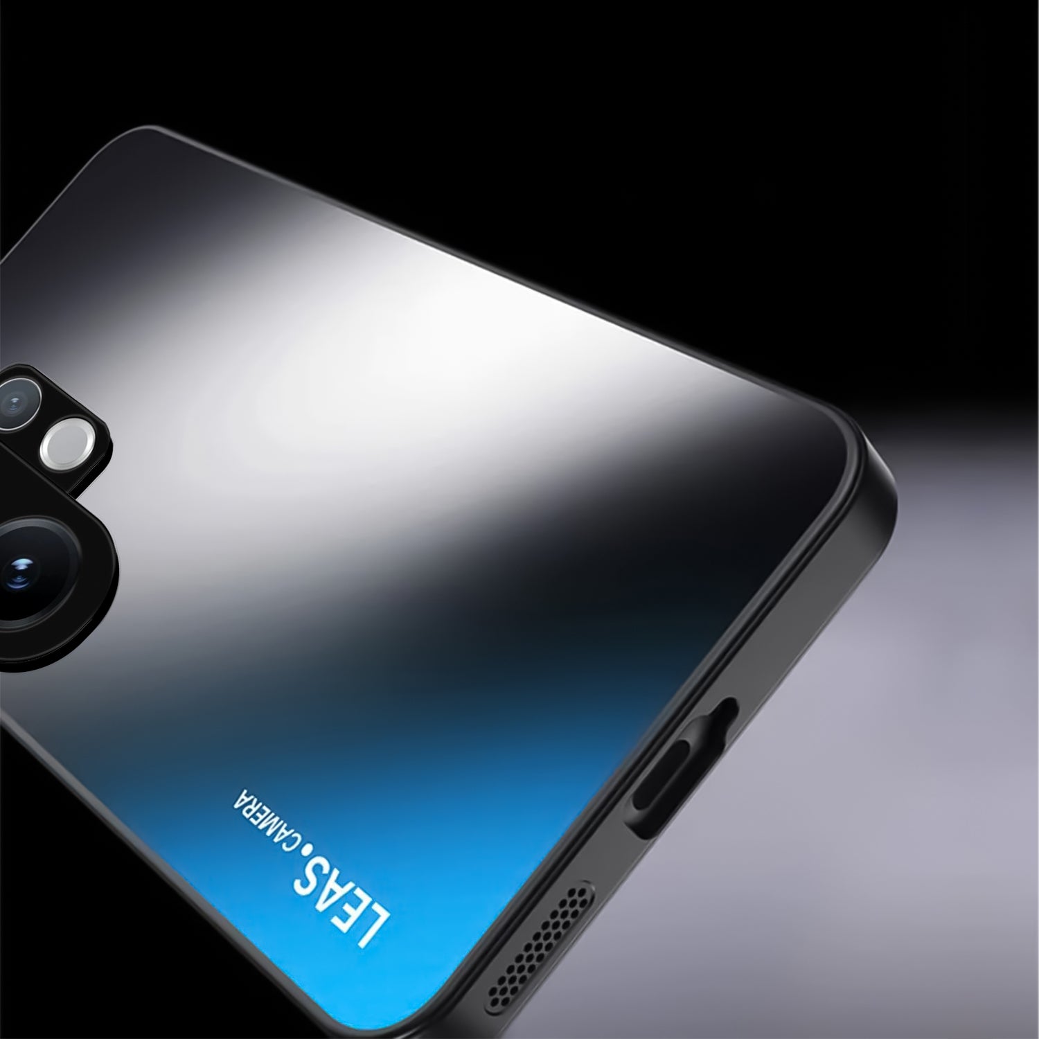 Vivo V60 5G Smartphone case with reflective surface and visible brand logo on a dark background