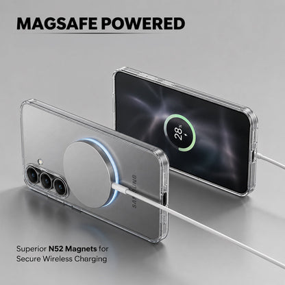 Samsung Galaxy S25 FE 5G Clear Anti-Yellow MagSafe Protective Case