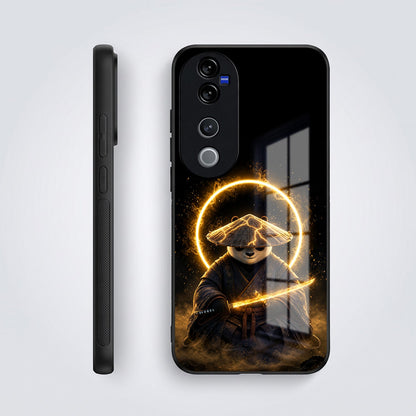 Vivo V40 Pro 5G Warrior Panda Acrylic Glass Back Case