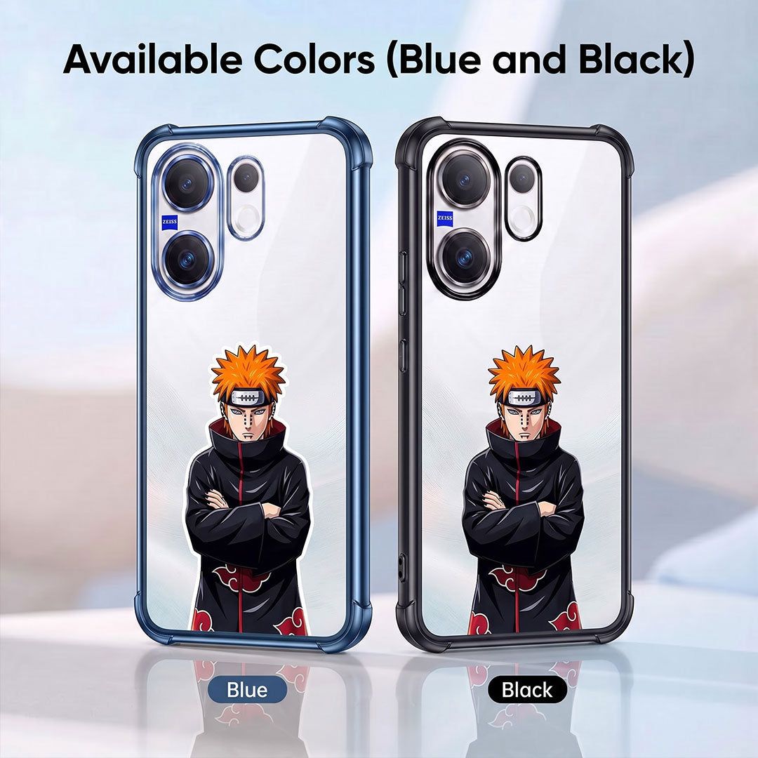 Vivo X200 FE 5G Premium 3D Spot UV Anime Sticker Shockproof Airbags Case