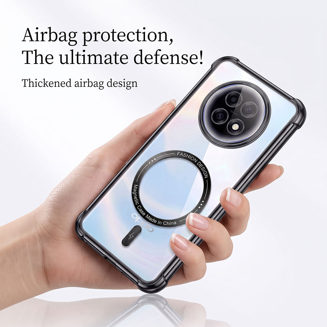 Oppo F31 Pro+ 5G Premium Magnetic MagSafe Shockproof Airbag Case (2.O)