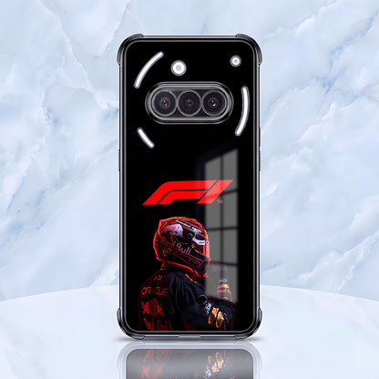 Nothing Phone 3a 5G F1 Rider Airbags Printed Back Case