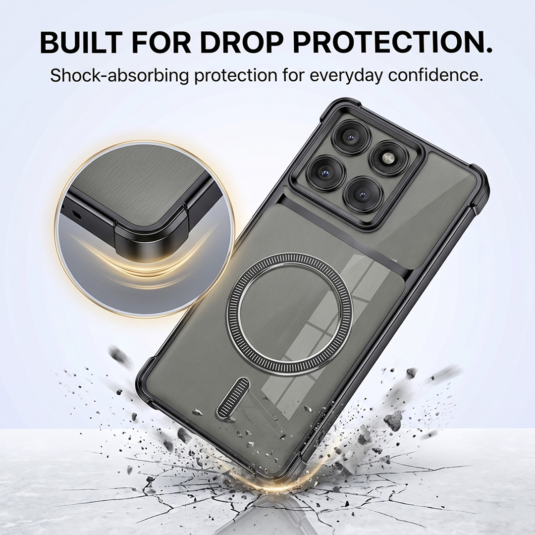 Motorola Edge 70 5G Premium Magnetic Magsafe Airbag Case
