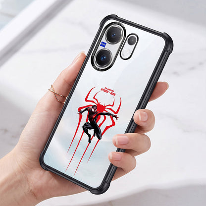 Vivo X200 FE 5G Premium 3D Spot UV Amazing Spider-Man Sticker Shockproof Airbags Case