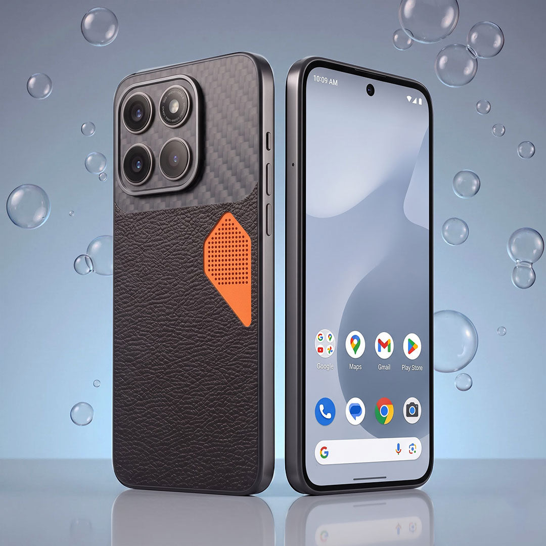 Motorola Edge 60 Pro 5G Carbon Fiber Heat Dissipation Leather Hybrid Phone Case