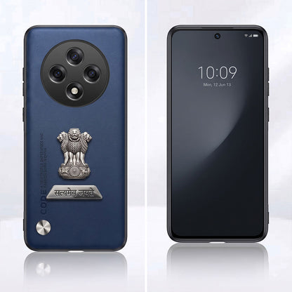 Oppo F27 Pro+ 5G Satyamev Jayate 2-in-1 Emblem Vegan Leather Back Case