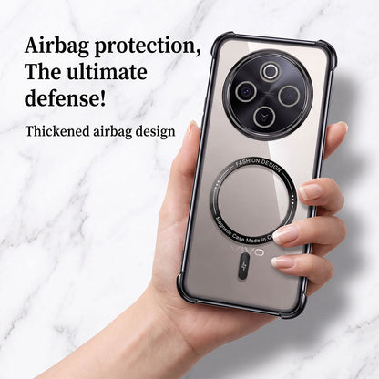 Vivo T4 5G Premium Magnetic MagSafe Shockproof Airbag Case (2.O)
