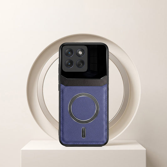 Motorola Edge 70 5G Premium Magsafe Magnetic Leather Lens Protective Case