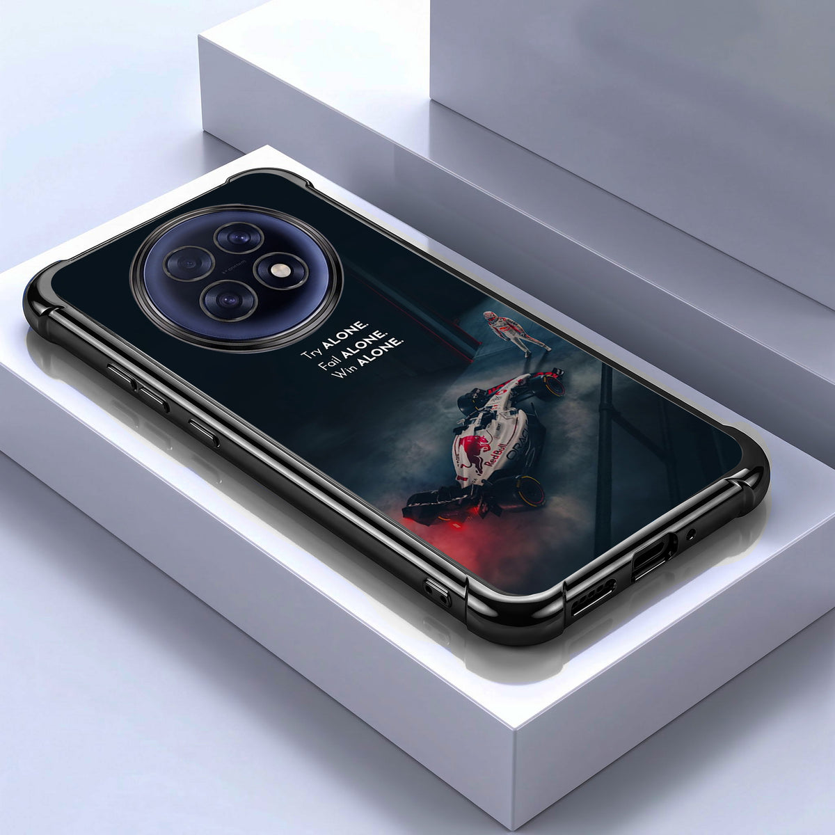 Vivo V60 5G F1 Alone Airbags Printed Back Case