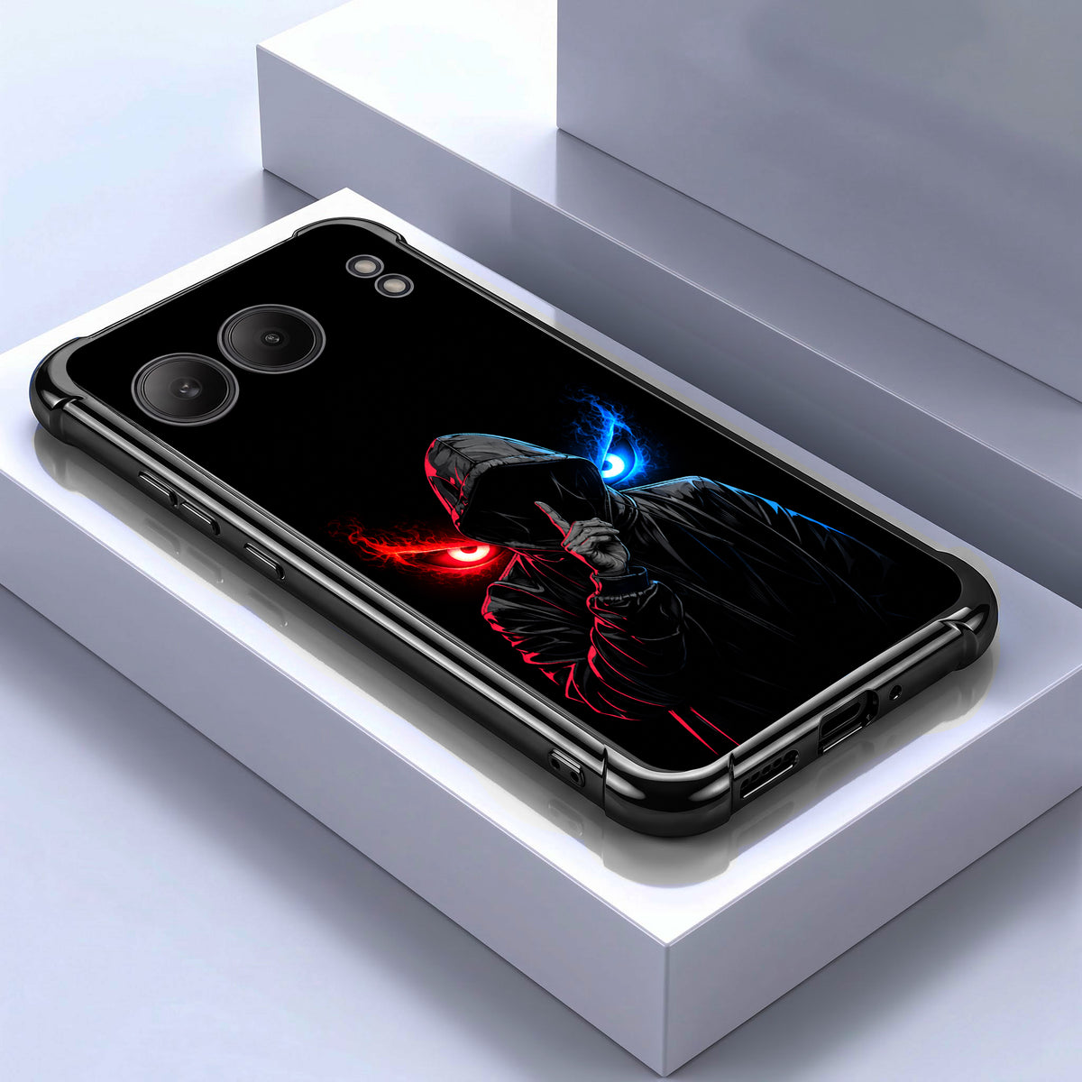 One Plus Nord 4 5G Hooded Shadow Demon Airbags Printed Back Case