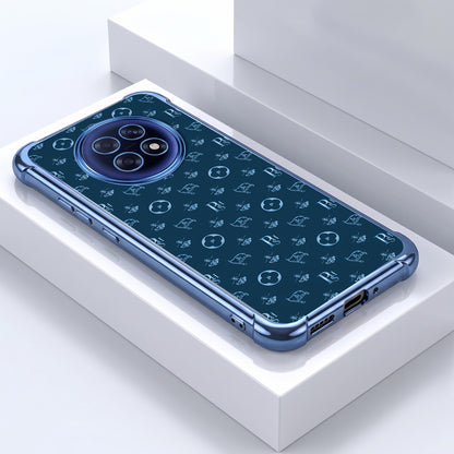 Oppo F31 Pro+ 5G Luxury Monogram Blue Airbags Printed Back Case