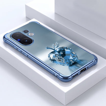Vivo V60 5G Blue Apple Airbags Printed Back Case