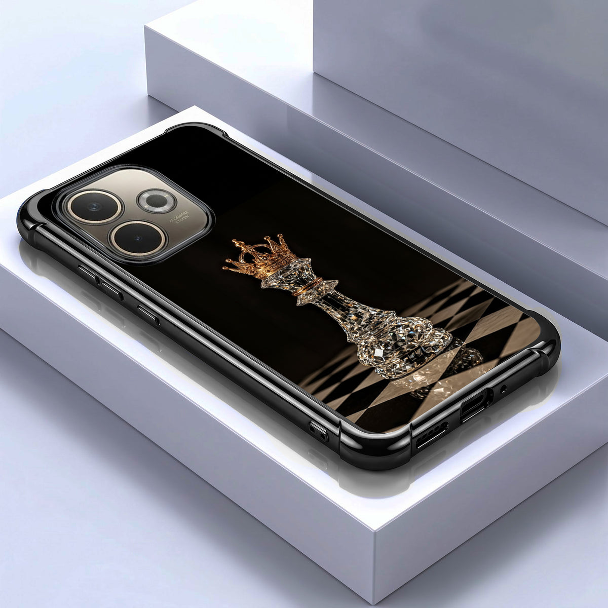 Oppo A5 Pro 5G Chess King Airbags Printed Back Case