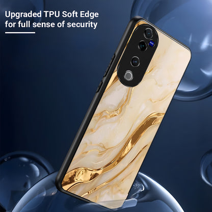 Vivo V40 Pro 5G Marvel Texture Acrylic Glass Back Case