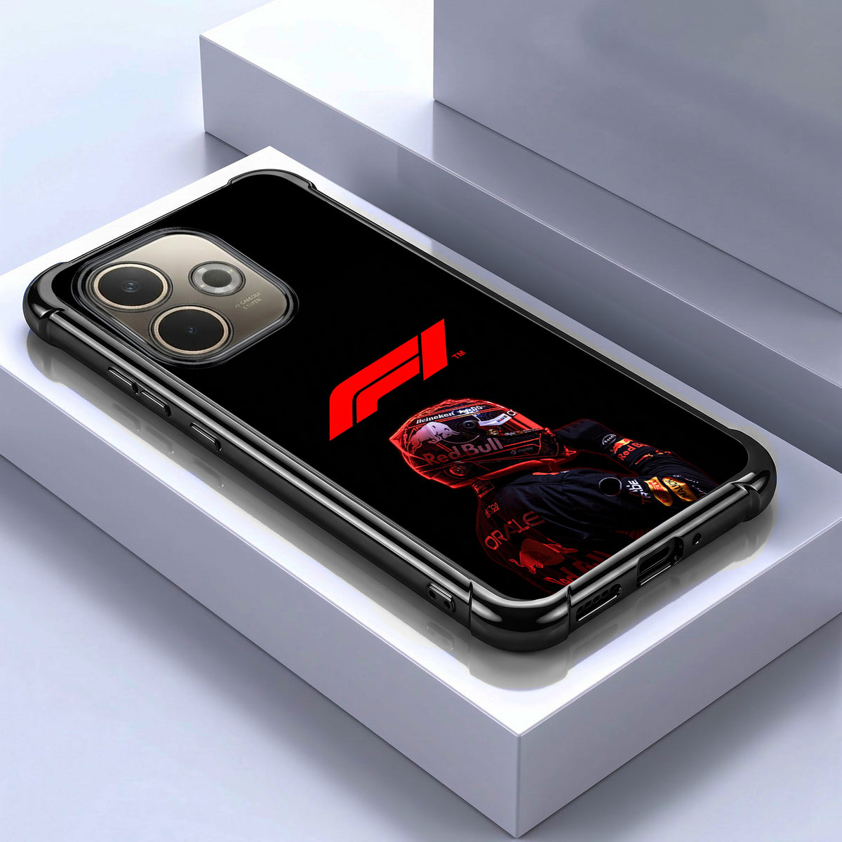 Oppo A5 Pro 5G F1 Rider Airbags Printed Back Case