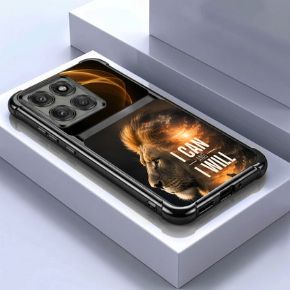 Motorola Edge 60 Pro 5G Rise of the King Dual-Tone Transparent Airbags Case