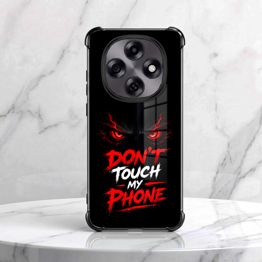Oppo F31 Pro 5G Don't Touch My Phone Airbags Printed Back Case