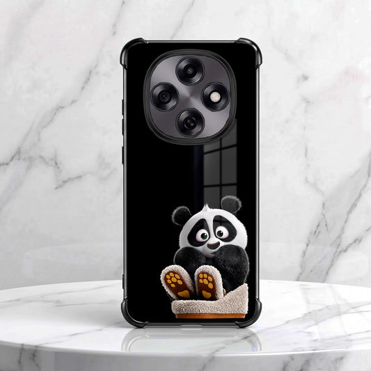 Oppo F31 Pro 5G Cute Panda Airbags Printed Back Case