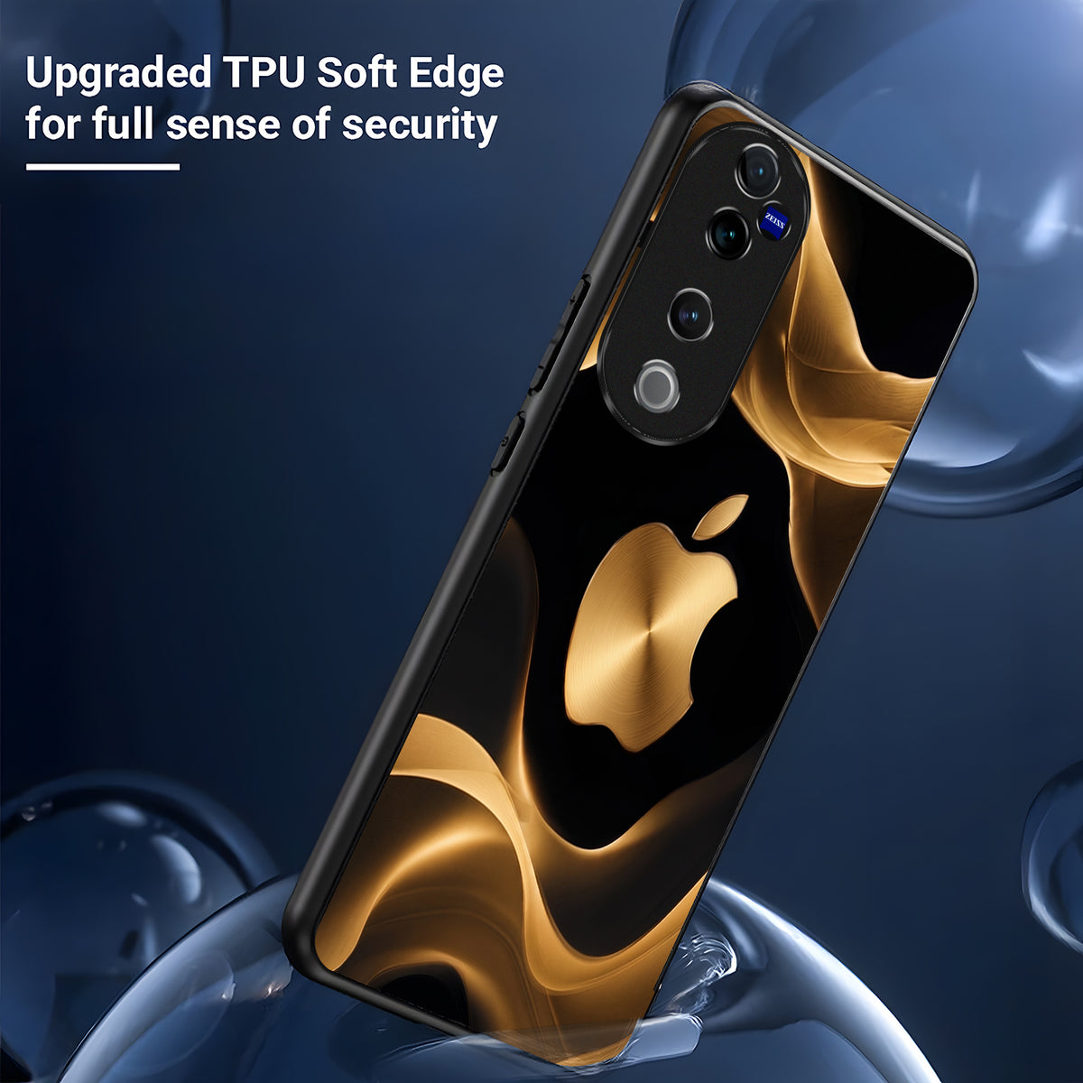 Vivo V40 Pro 5G Luxury Wave Acrylic Glass Back Case