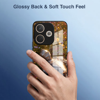 Oppo A5 Pro 5G Armored Knight Acrylic Glass Back Case