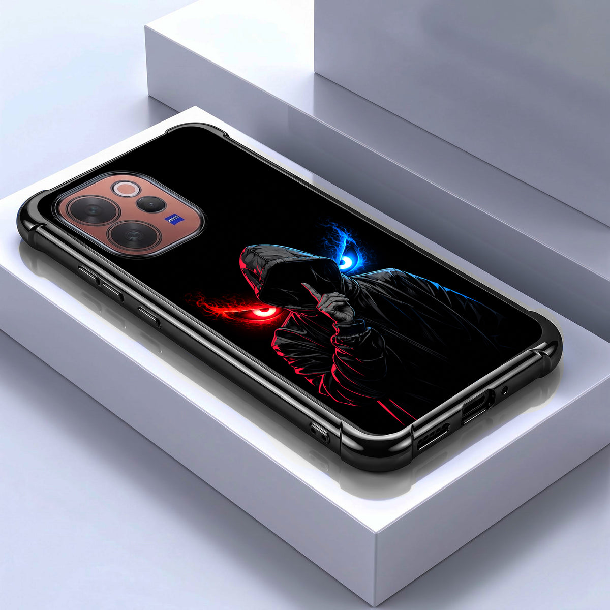 Vivo V70 5G Hooded Shadow Demon Airbags Printed Back Case