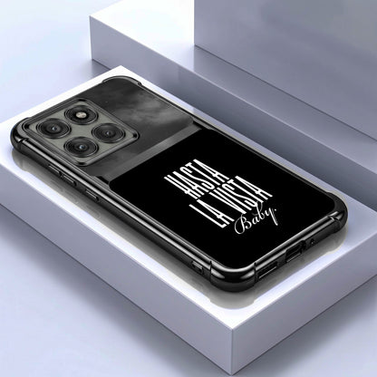 Motorola Edge 60 Pro 5G Hasta La Vista Dual-Tone Transparent Black Airbags Case