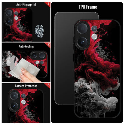 Vivo V60 5G Phone case with TPU frame, anti-fingerprint, anti-fouling, and camera protection features.