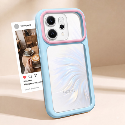 Oppo Reno 14 Pro 5G DIY Photo Frame Shockproof TPU Back Case
