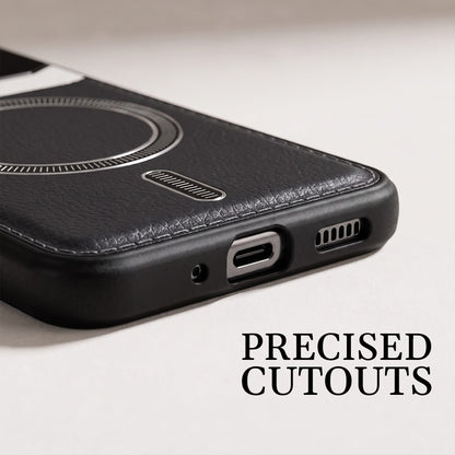 Samsung Galaxy A27 5G Premium Magsafe Magnetic Leather Lens Protective Case