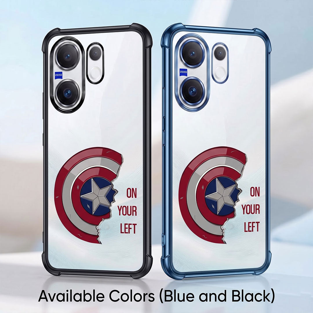 Vivo X200 FE 5G Premium 3D Spot UV Shield Sticker Shockproof Airbags Case
