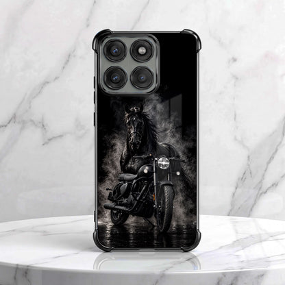 Motorola Edge 60 Pro 5G Bike Rider Airbags Printed Back Case