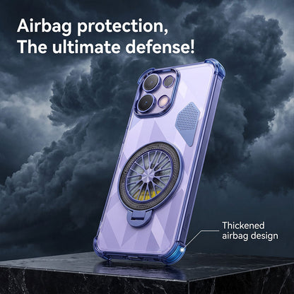 Oppo K13 5G Stress Buster Wheel Shockproof Airbag Heat-Dissipation Case
