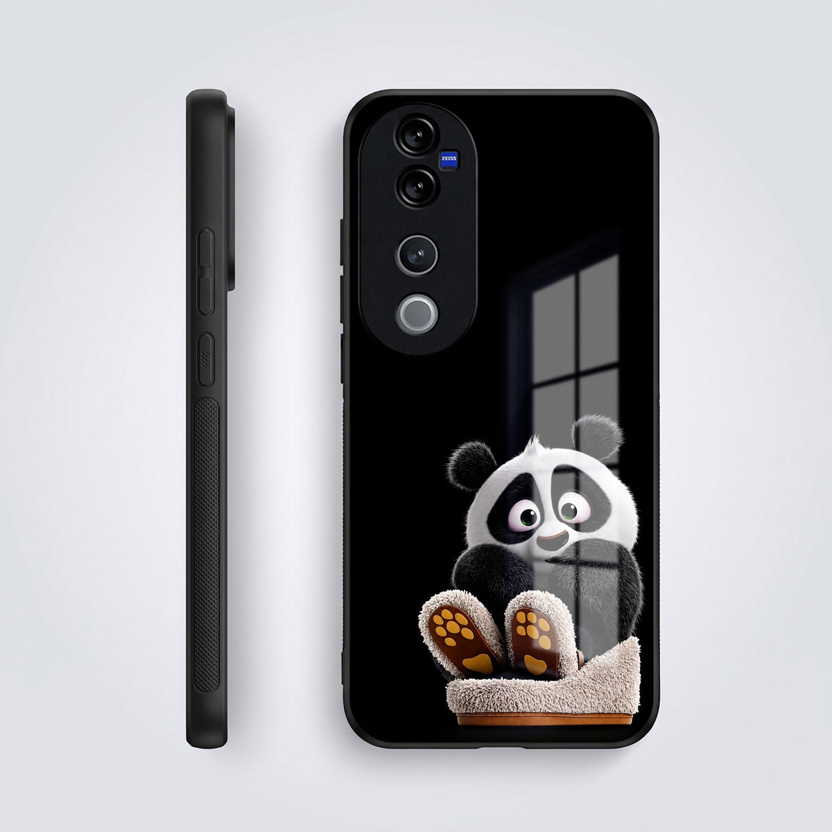 Vivo V40 Pro 5G Cute Panda Acrylic Glass Back Case