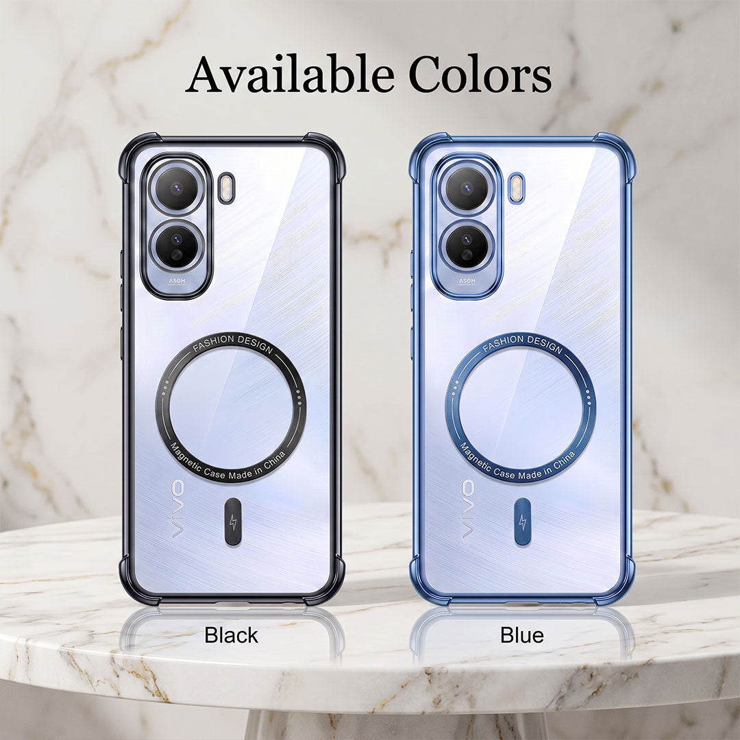 Vivo T5 Pro 5G Premium Magnetic MagSafe Shockproof Airbag Case (2.O)
