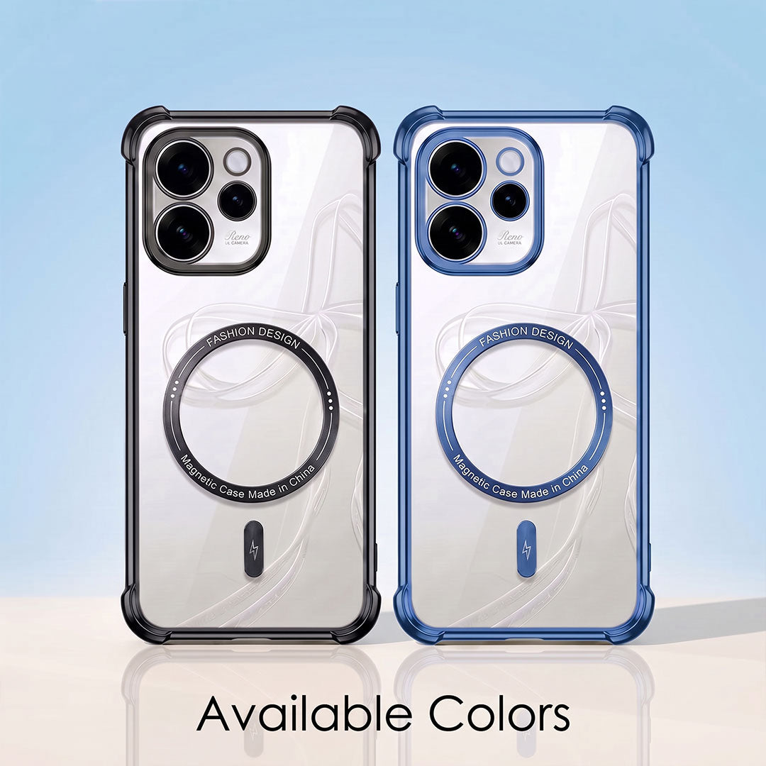 Oppo Reno 15 Pro Mini 5G Premium Magnetic MagSafe Shockproof Airbag Case (2.O)