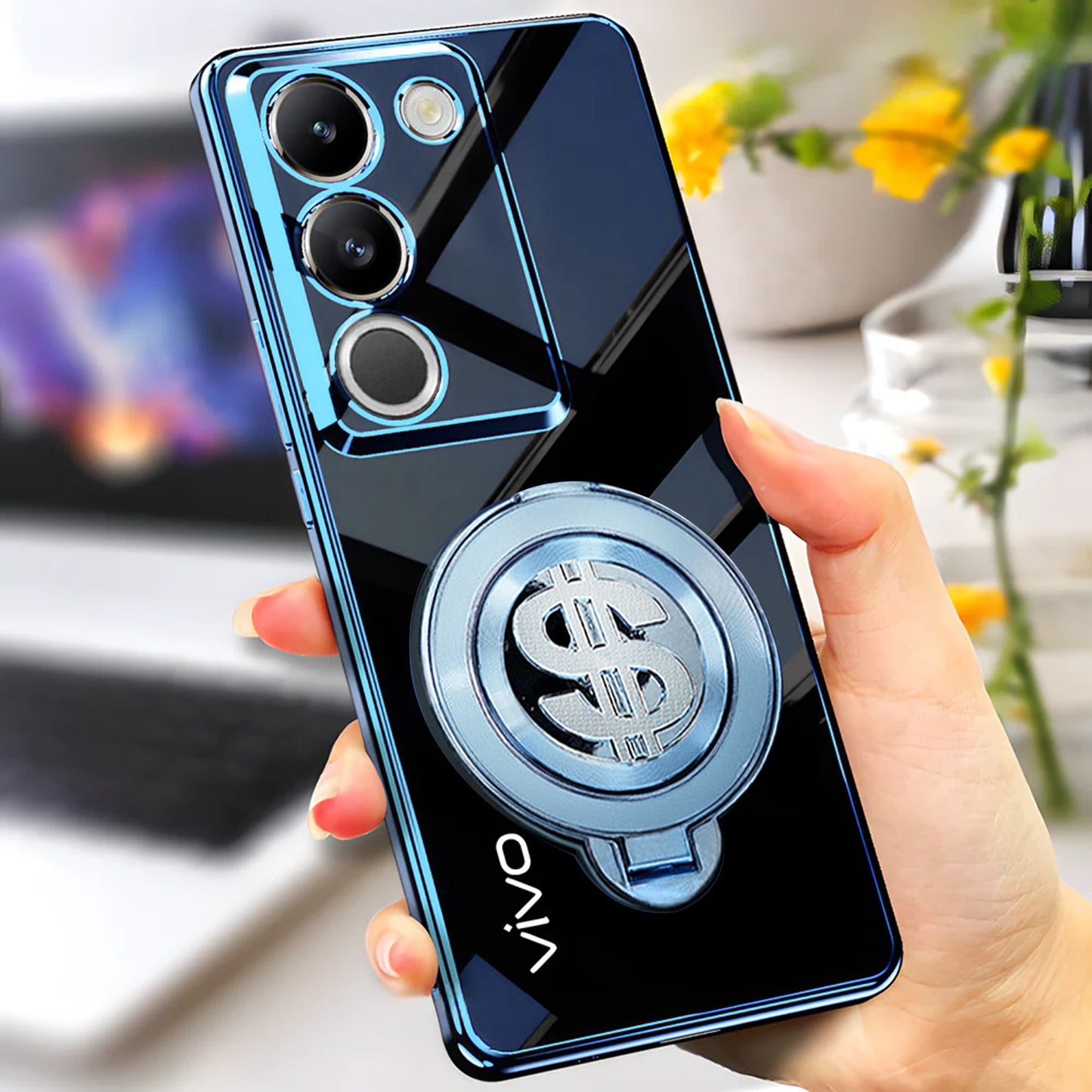 Vivo Y200 5G Electroplating Dollar Case