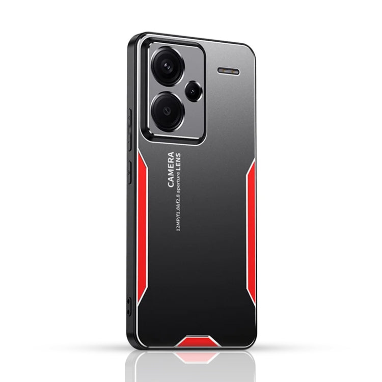 Redmi Note 13 Pro+ 5G Luxury Aluminum Metal Frame Protective Back Case