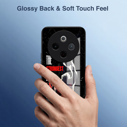 Vivo T4 5G The Strongest Will Win Acrylic Glass Back Case