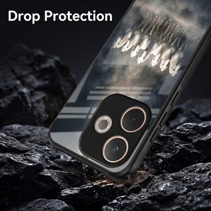 Oppo A5 Pro 5G Running Horses Acrylic Glass Back Case