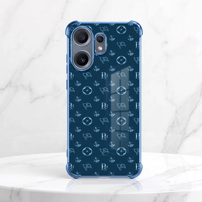 Nothing Phone 2 Pro 5G Luxury Monogram Blue Airbags Printed Back Case