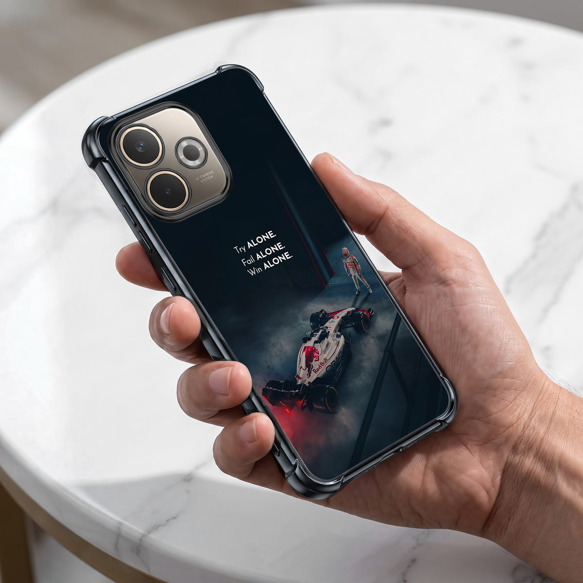 Oppo A5 Pro 5G F1 Alone Airbags Printed Back Case