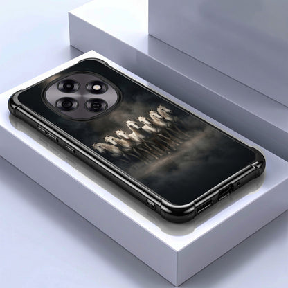 Oppo F31 Pro 5G Running Horses Airbags Printed Back Case