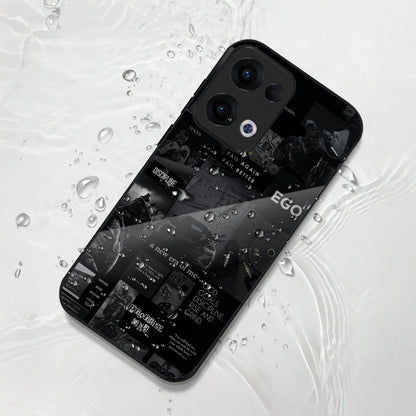 Oppo Reno 13 5G Premium Acrylic Shockproof Glass Back Case (New Era)